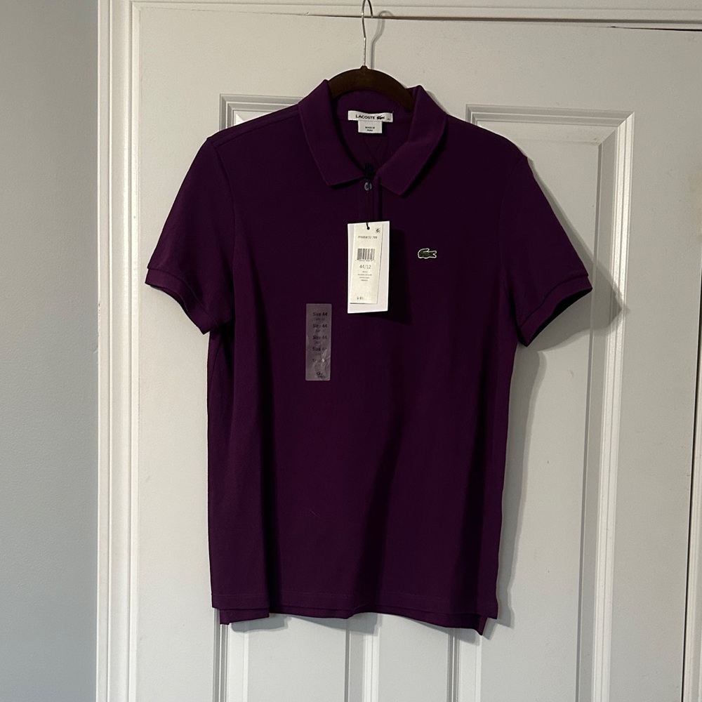Lacoste Deep Purple Polo Shirt